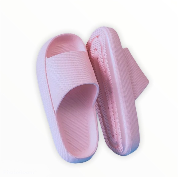 Summer DEAL: Pink - Thicken sole waterproof slides - Picture 2 of 9